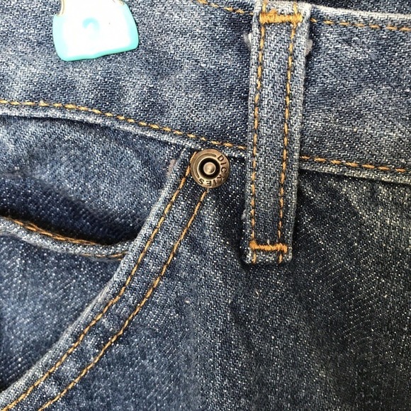 Dickie Jeans Sz34/30 Medium Wash Wide Leg Pre-Owned - Picture 5 of 6